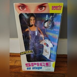 Sporty Spice From Galoob Spice Girls "On Stage" Doll Collection